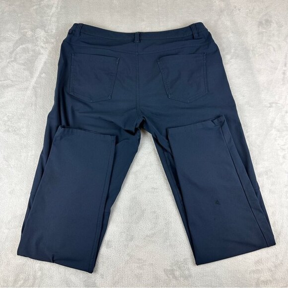 Lululemon ABC Pant True Navy  37" Men's Size 34 Waist M5468T Style Number - Picture 16 of 16